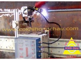 Automatic welding process at the site