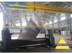 Quá trình cuốn nón côn dày 22mm